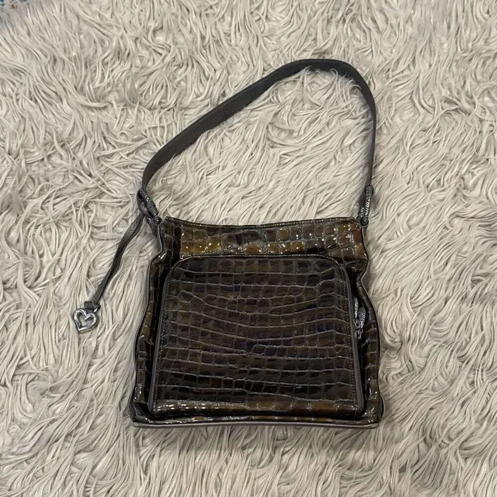 Brighton tortoise shell purse with heart flair